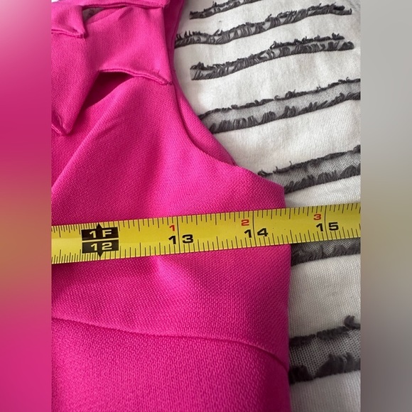 Lulu’s Flirting with Danger Cutout Fuchsia Dress Size XS - Picture 5 of 11